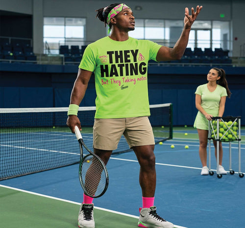 Retro 7 Tennis Day They Hating Shirt