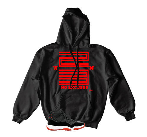Retro 11 Bred Win 23 Hoody