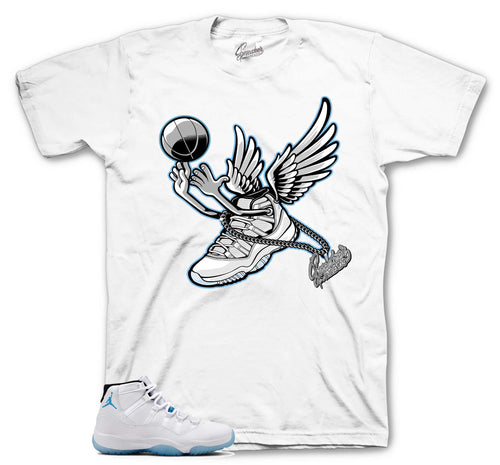 Retro 11 Legend Blue Fly Kicks Shirt