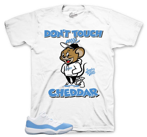 Retro 11 University Blue Cheddar Shirt