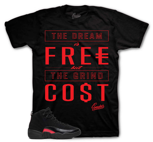 Retro 12 Bloodline Cost Shirt