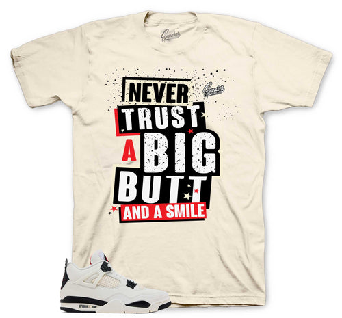 Retro 4 Flight Never Trust Shirt