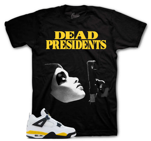 Retro 4 Tour Yellow Dead Pres Shirt