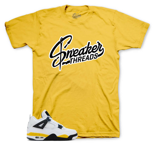 Retro 4 Tour Yellow Sneaker Threads Shirt