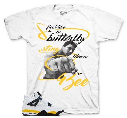 Retro 4 Tour Yellow Sting Shirt