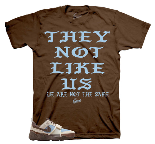 Field Jaxx Leche Blue Not Like Us Shirt