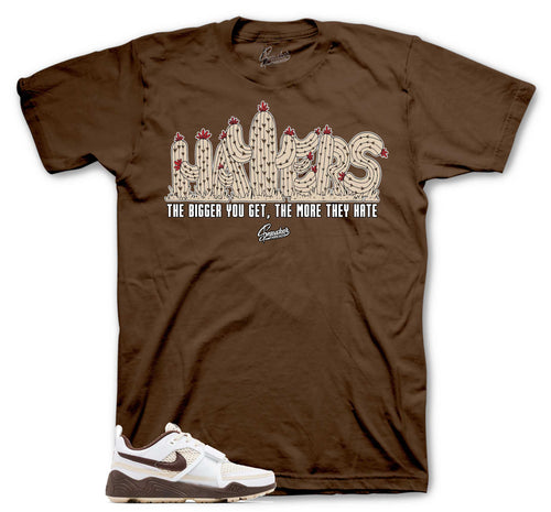 Field Jaxx Light Chocolate Haters Shirt