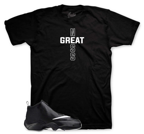 Zoom Flight Glove Black & White Greatness Cross Shirt