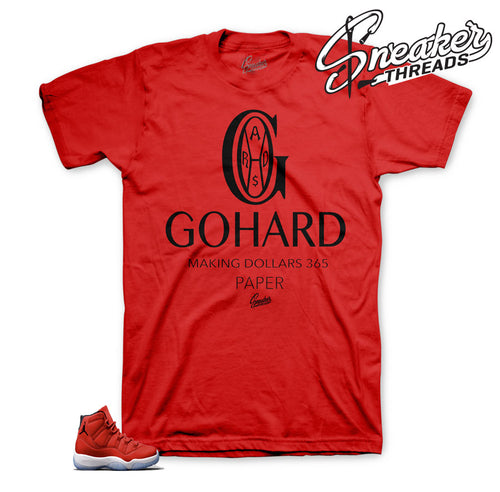 Jordan 11 win like 96 shirts | go hard clothing match retro 11.