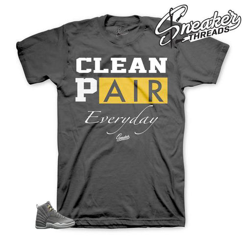 Jordan 12 wold grey sneaker tees.