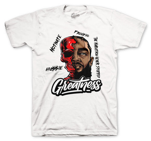 Guys clothing to match the Jordan 4 fire red sneaker collection 