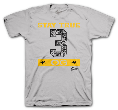 Retro 3 Cool Grey Stay True Shirt