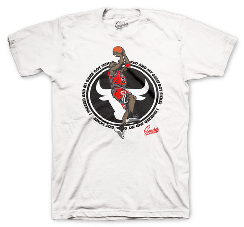Shirt collection created to match perfect with the Jordan 12 dark wolf grey