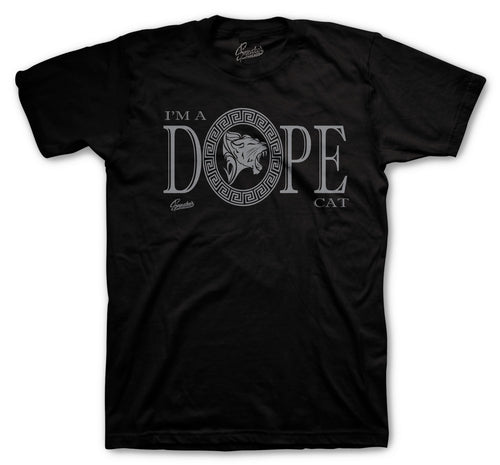 Retro 4 Black Cat DPE Cat Shirt