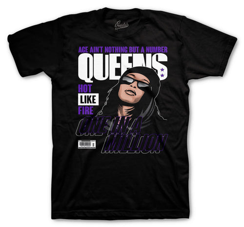 Retro 12 Dark Concord Queens Shirt