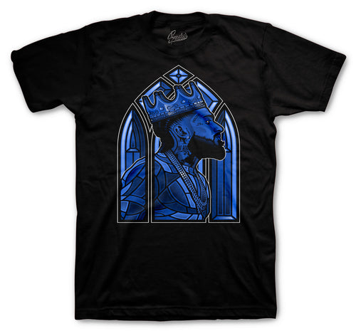 Black Hyper royal Jordan 13 sneaker collection matching with mens t shirts