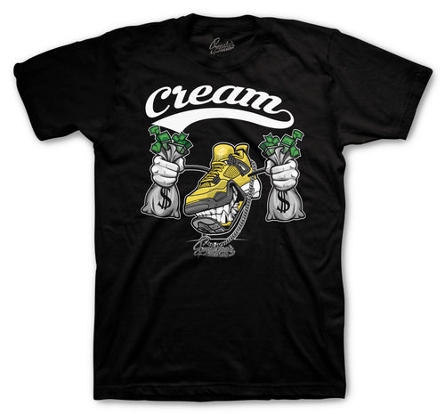 Retro 4 Lightning Cream Shirt