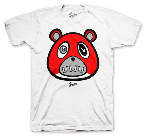 Fire Red Jordan 4 sneaker collection matching with guys tees