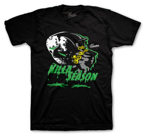 Retro 13 Lucky Green Killa Season Shirt