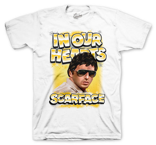 tee for men matching Jordan 11 citrus sneaker collection 