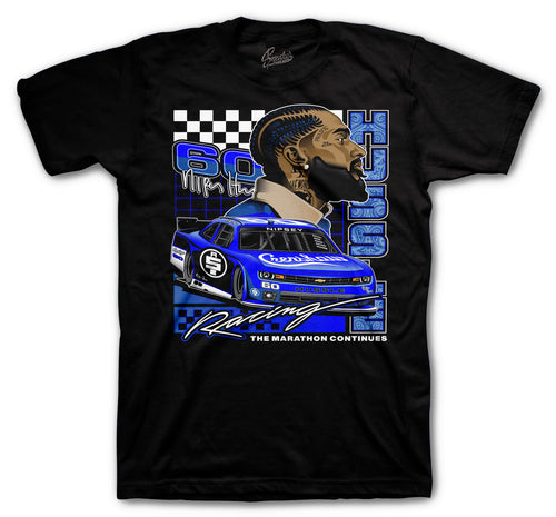 Jordan 5 Racer Blue Sneaker Tees And Matching Outfits Sneaker Tees