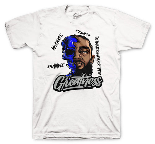 Blue Cement Jordan 3 sneakers have matching t shirt collection 