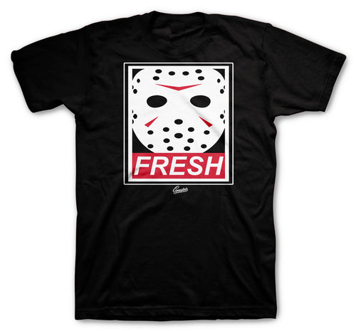 shirts created to match the Jordan 9 gym red sneaker