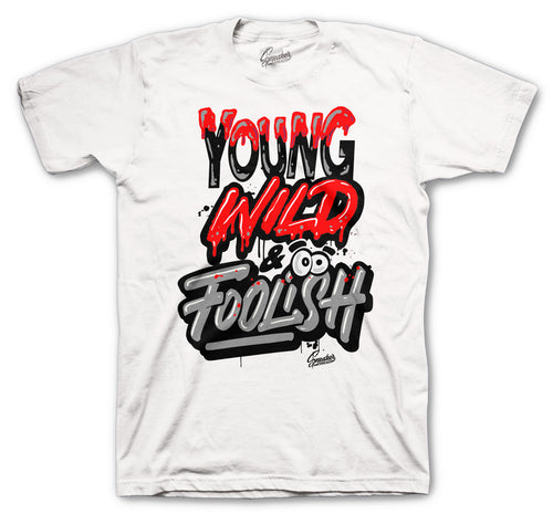 Fire Red Jordan 5 sneaker collection matches perfectly with  mens tee collection 