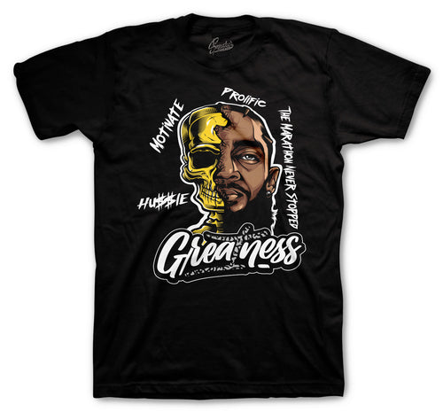 Laser Orange 3s matching with mens tee collection 