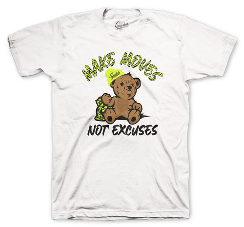 Shirt collection has matching tees made to match perfect with the yeezy yeezreel sneaker collection 