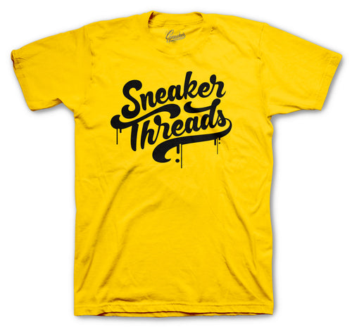 T shirts matching with mens Jordan 9 university gold sneakers