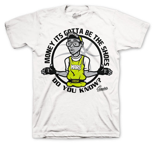 Mens Shirt collection designed to match the Jordan 4 neon volt sneaker collection 