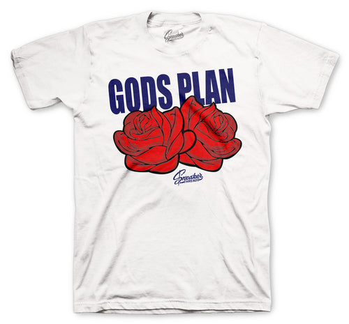 Foamposite Blue Void Gods Plan Shirt