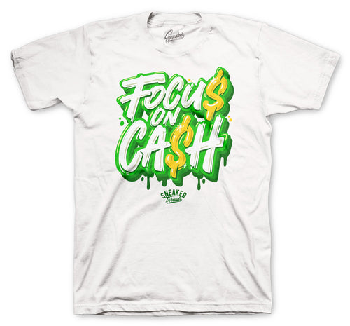 Retro 13 Lucky Green Focus On Cash Shirt