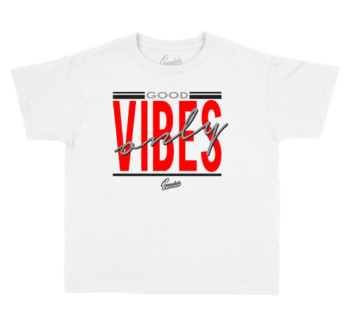 children shirts made to match the Jordan 12 dark grey sneakers
