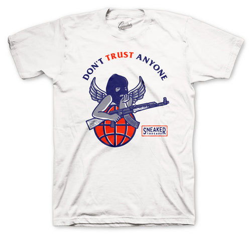 Foamposite Blue Void Angel Trust Shirt