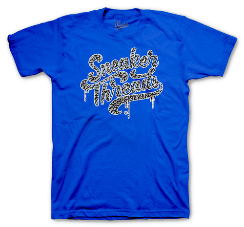 Shirt collection to match with Jordan 3 racer blue sneaker collection 