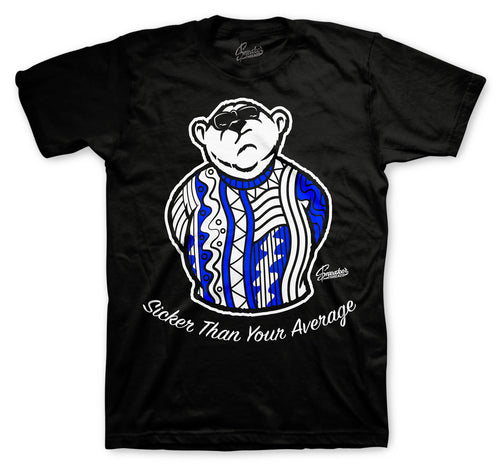 Jordan 12 Game royal's matching tee created to match 