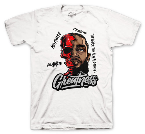 Jordan 1 Smoke grey sneaker tees match retro 1s OG smoke grey shoes.