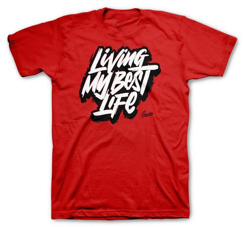 Retro 6 Carmine Living Life Shirt