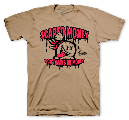 Retro 6 British Khaki Scared Money Shirt