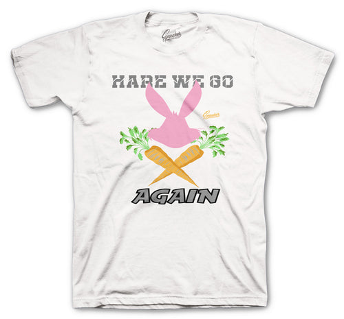 Jordan 7 Hare 2.0 Sneaker collection matching with tee collection for guys