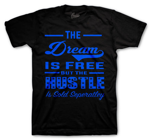 Racer Blue Retro Jordan 9 sneaker collection matching shirts