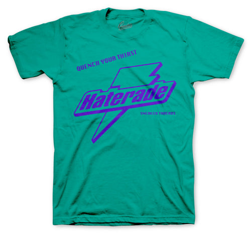 T shirt matches perfect with the Jordan purple grapes 5 sneaker collection 