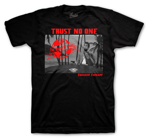 Tee collection designed to match the Jordan 3 red cement sneaker collection 