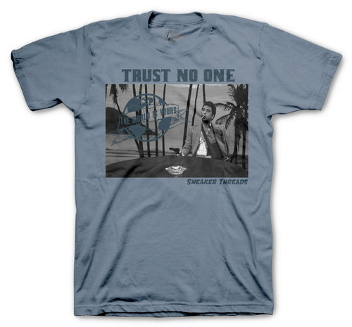 Yeezy Blue Teal 700 Scarface shirt 