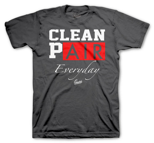 SHirt collection designed to match the Jordan 12 dark grey sneaker