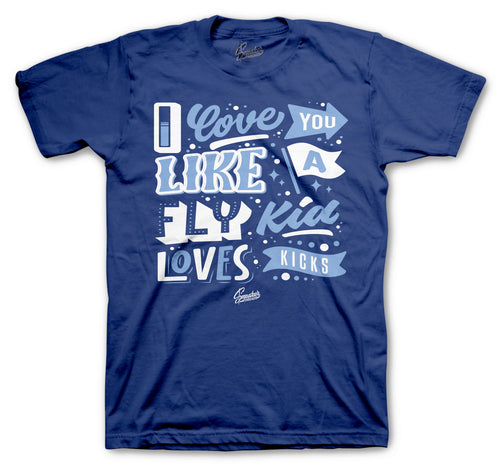 Retro 12 Indigo Love Kicks Shirt