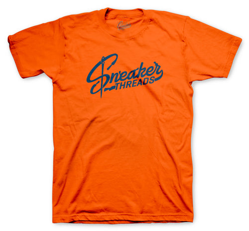 Mens Tee collection matches perfectly with the foamposite sneaker collection rugged orange