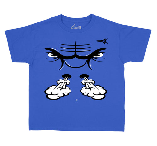 Kids - Racer Blue 3 Bullface Shirt